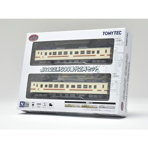 Railway Collection Tetsuro JR 123 Series 600 Series 2-Car Set Diorama Supplies