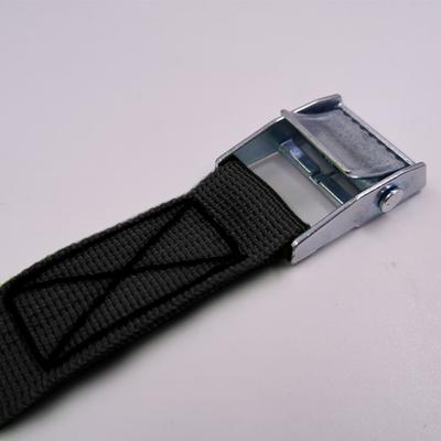 Correa de amarre con hebilla de nailon de liberación rápida para equipaje, correas de embalaje con ganchos de hebilla de aleación de zinc.