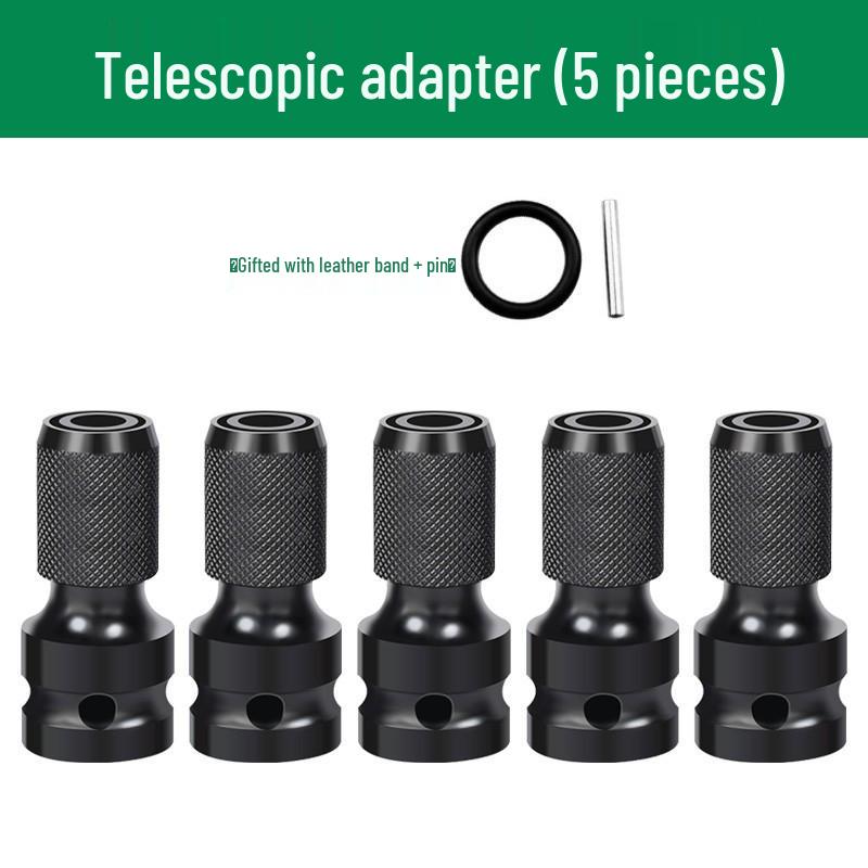 Multi-Functional Electric Drill Chuck and Air Impact Wrench Adapter