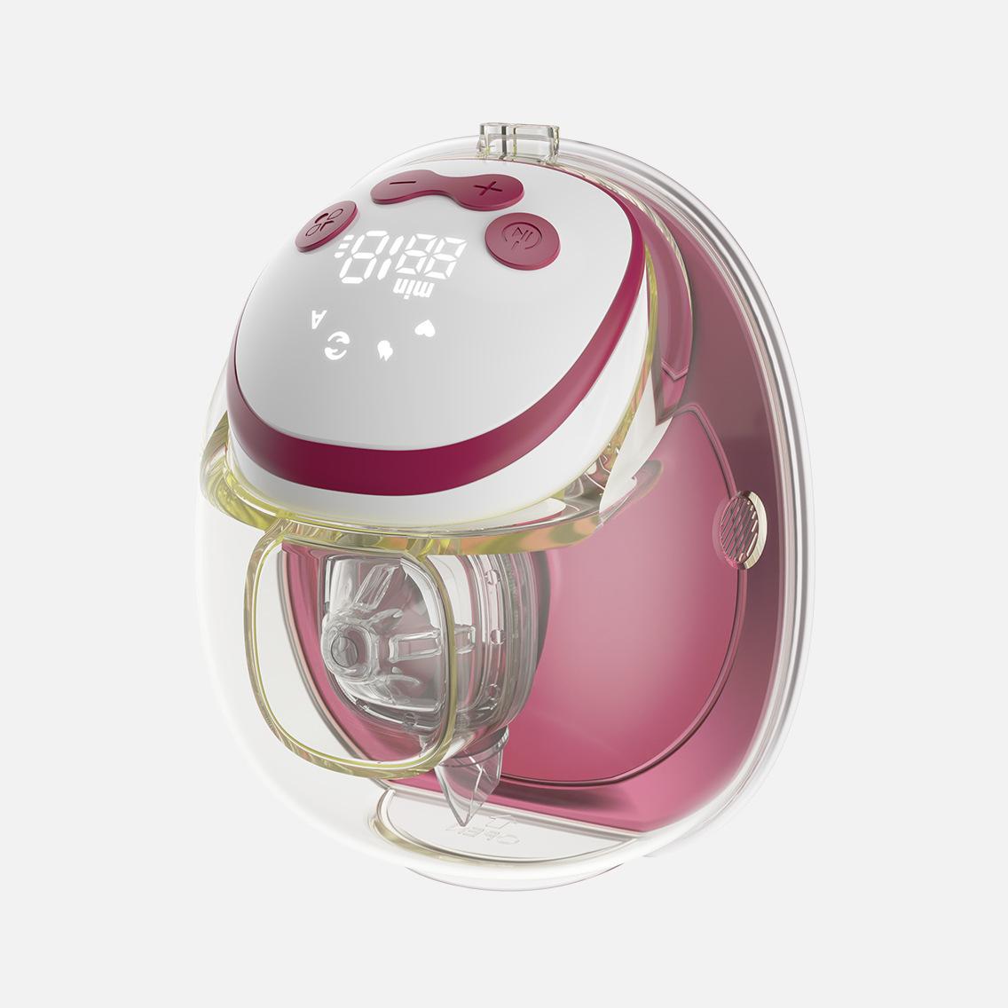 

Hands free, wearable electric breast pump, integrated rechargeable automatic invisible milking machine, Free invisible breast pump