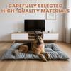 Extra Large Dog Pet Beds Plush Dog Bed Sofa Mat Thickened Super Soft Polyester Pet Mat Dog Crate Mat Bed For Large Bed