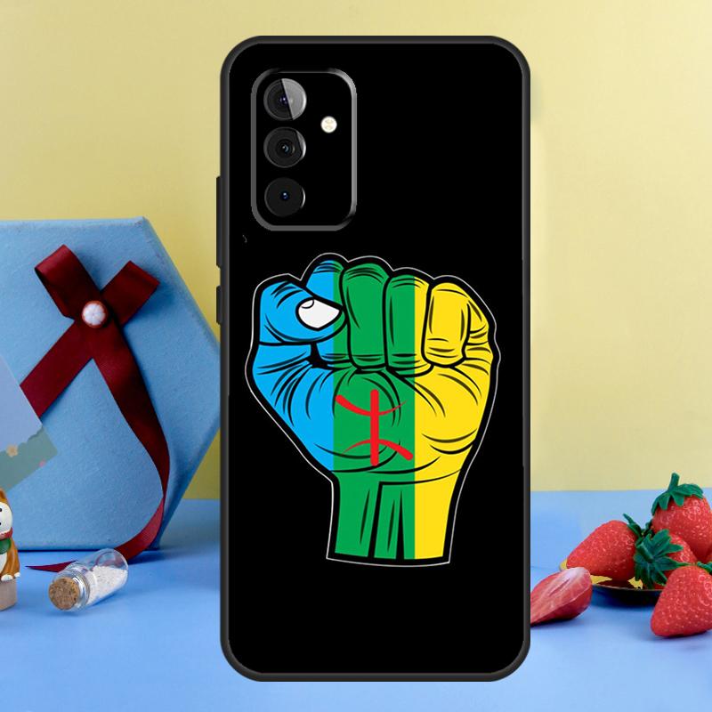 Amazigh Symbol Berber Academy Case For Samsung Galaxy A13 A23 A33 A53 A73 A14 A24 A34 A54 A72 A52 A32 A12 A51 A71 A15 A25