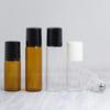 1Ml 2Ml 3Ml 5Ml 10Ml Amber Thin Glass Roll On Bottle Empty Refillable Bottle Sample Test Essential Oil Perfume Vials With Roller