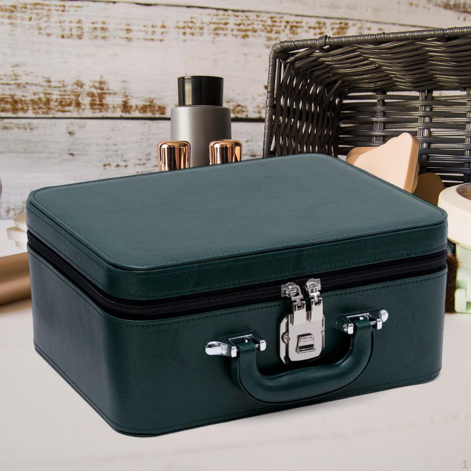 

Elegant Jewelry Holder Box for Accessories зелений