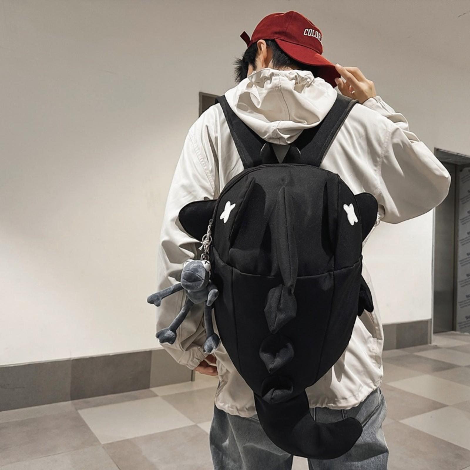 

Backpack, Design Personality Ugly Cute Creative Backpack, College Students Funny Backpack One Size