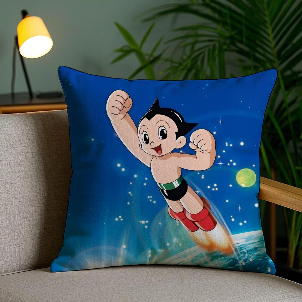 

Aastro Bboy Anime Pillow Case Silky Elegant Comfort Sofa Bed Invisible Zipper 30X30cm
