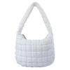 Quilted Cloud Bag Folded Bubble Cotton Rhombus Portable Underarm Bag Premium Personality Design Fashion Shoulder Bag