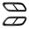 Auspuffrohrabdeckung für Mercedes Benz C-Klasse W206 C200 C260 C300 2022+ Kohlefaser