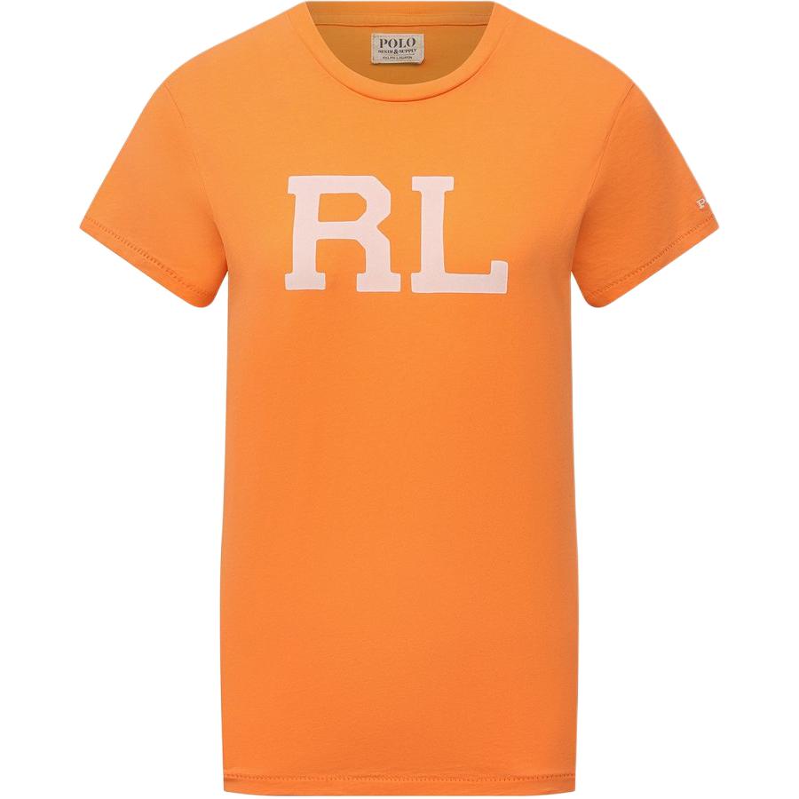 

Polo Ralph Lauren Ss26 Logo Print Cotton Pullover Short Sleeve T-Shirt Classic Edition Women t-shirts 211847076-006 XS