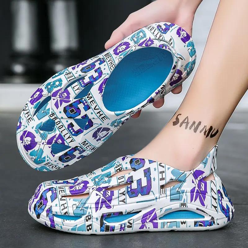 Fashion With Platform Men's Sandal Height Ultralight New Fashion Adult Buy Japanese Luxury Designer H 39 Design 2025 Original Male Shoe