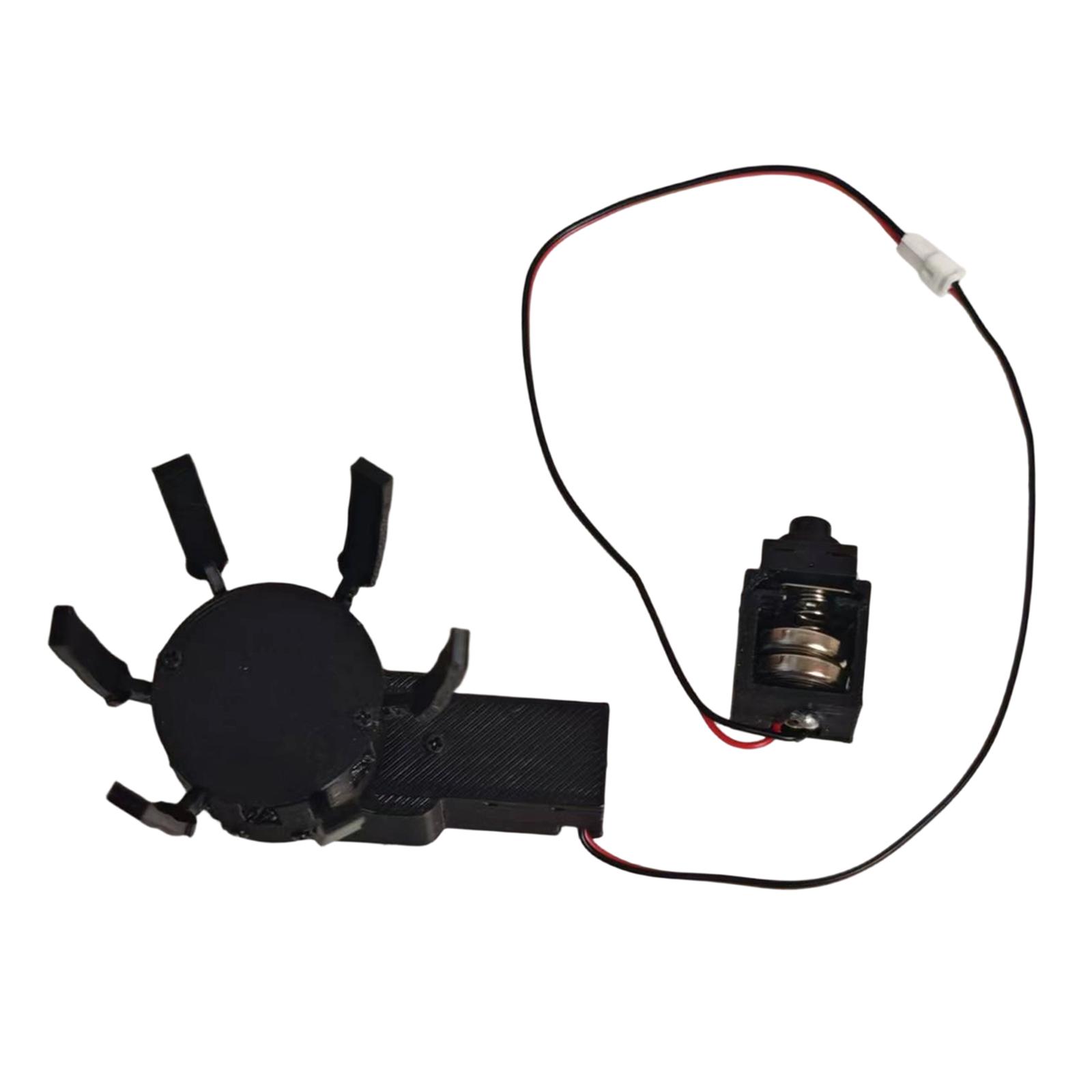 

DIY Mechanical Moving Flower Engine Durable Plastic Simulation Opener Adjustable Blooming Motor for Wedding Stage Exhibition чёрный