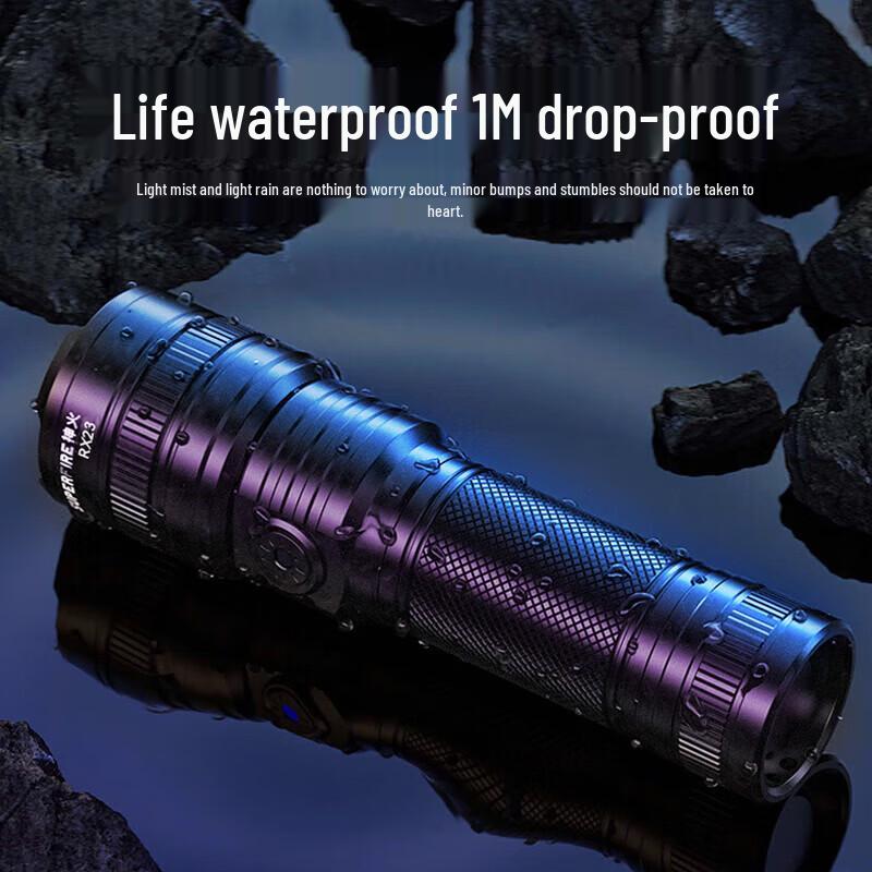 SupFire RX23 Rechargeable Tactical White Laser Flashlight