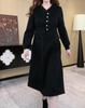 New Spring Fashion French Style Slimming Dress for Plus Size Middle-Aged Women