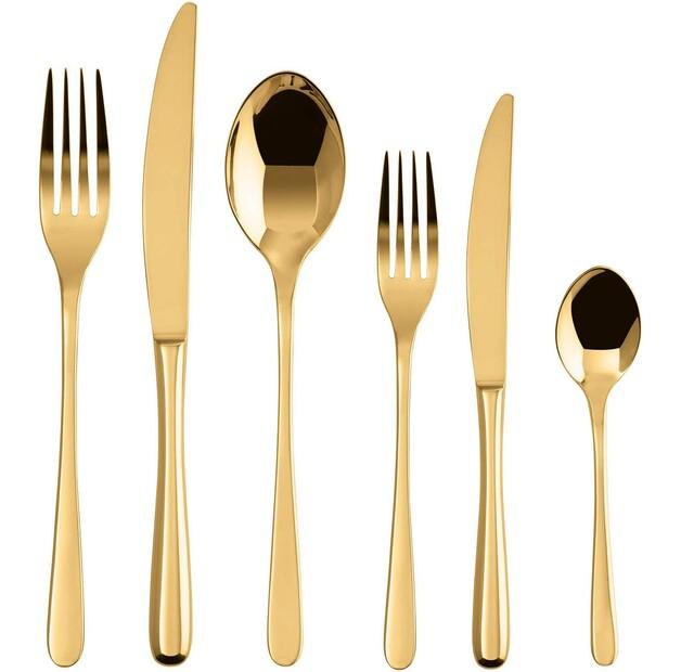 Sambonet Taste Cutlery Set, PVD Gold, 36 Pcs (52553G83)