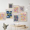 Flower Market Abstract Floral and Prints Modern Wall Art, Canvas Painting, Nordic Posters, Pictures for Living Room, Home Decor