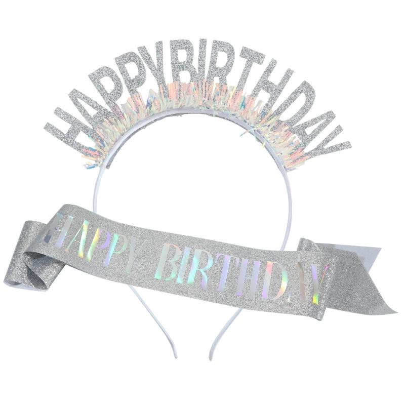 

Versatiles Hairband and Shoulderband Suit Stylish Educational Headbands for Party Photoshoots and Special Occasion