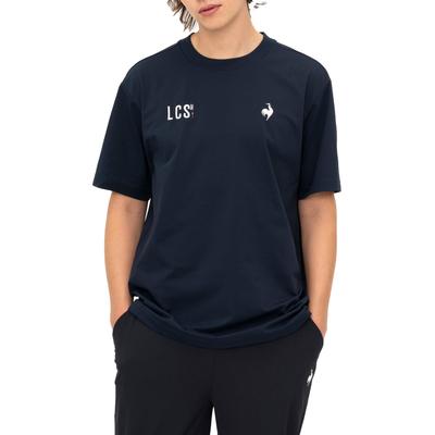 Coq Heranka Sunscreen Short Sleeve UV CUT Cooling NV00 [Le Sportif] T-shirt, T-shirt, Sweat-absorbing, Quick-drying, Stretch, (UPF50+),