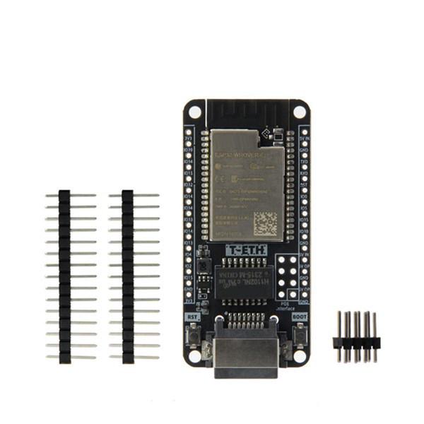 ESP32 T-ETH-Lite Development Board, Black PCB