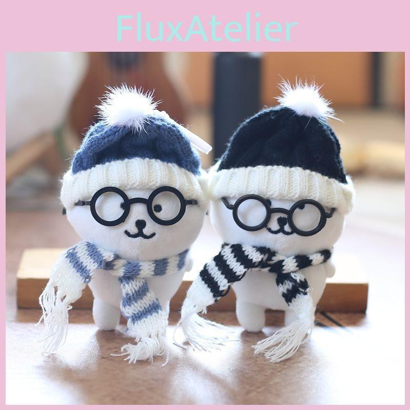 Backkom Plush Scarf Small Pendant Pp Cotton Soft Toy Gift For Kids Teens Decor
