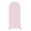Wedding Arch Cover Round Top Ornaments Flower Door Background Decorative Backdrop Cover for Engagement Baby Shower Decoration