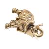 Lucky Feng Shui Golden Elephant Statue Sculpture Wealth Figurine Gift Home Decoration