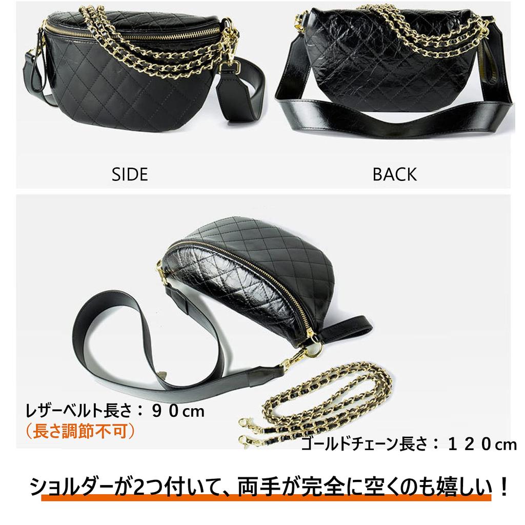 Small Crossbody Shoulder Cute and Popular Leather Chain PU Leather Mini Fits Long Quilted Bag [D-mmsu] Women's Bag, Bag, Bag, Bag, Wallets, 3-Way