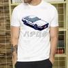 Initial D T Shirt  Unisex Retro Washed Tops Tees Harajuku AE86 Drift Tshirt Hip Hop Male Fujiwara Tofu JDM Japanese T-shirts Shirt