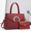 Spacious And Classic Pu Leather Tote Bag For Women Ideal For Outfits Daily