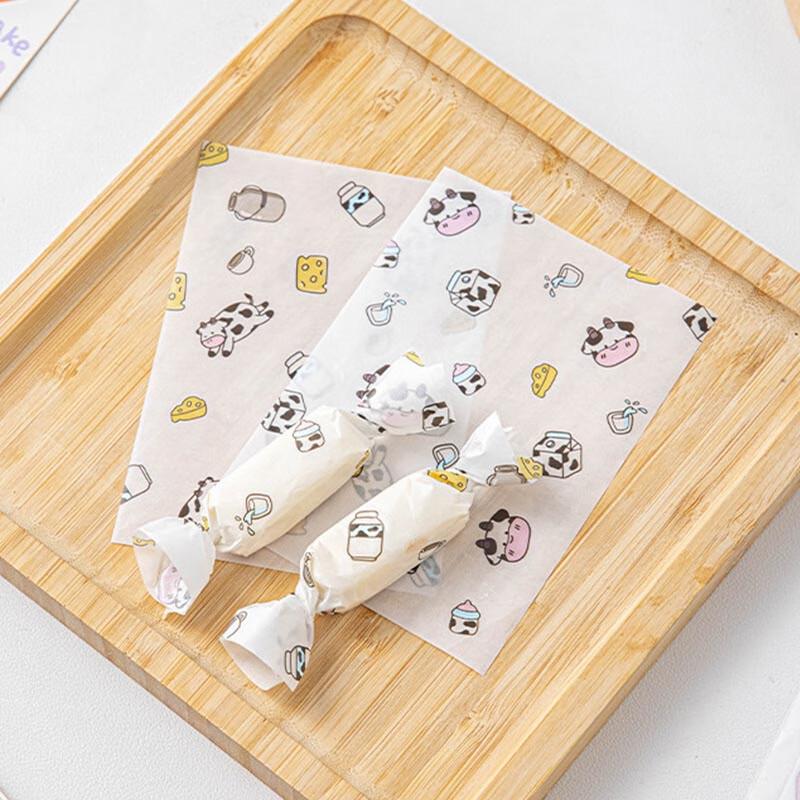 Meidi Cartoon Cow Nougat Candy Wrapping Paper