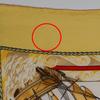 Hermes Carree90 Schal Vive le Vent Kazeyo Fuke gelbe Seide Damen Gebraucht