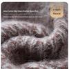 JIUMU Damen 100% Alpaka Wolle Winter Strickmütze