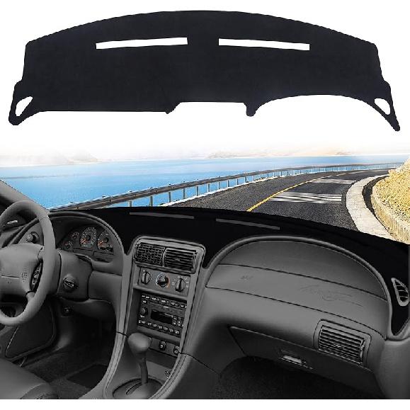 Flannel Dash Cover Dashboard Mat  Fit For Lexus IS250 IS350 2006 2007 2008 2009 2010 2011 2012 2013 Accessories Dash Mat Pad Carpet Protector Black