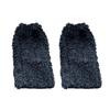 Women Curly Furry Solid Color Leg Warmers Aesthetic Winter Warm Fuzzy Plush Boot Covers Costume Parties Leg Covers Socks