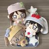 IVE Kpop Plush Doll 10cm Handmade Chibi Cotton Dolls Star Pajama Sleep Hat Mini Stuffed Keychain Pendant Cute Idol Merch Collectible Gift for IVE Fans