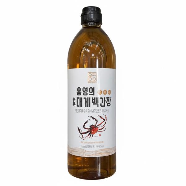 Hong Young-ui Red Snow Crab White Soy Sauce 980ml