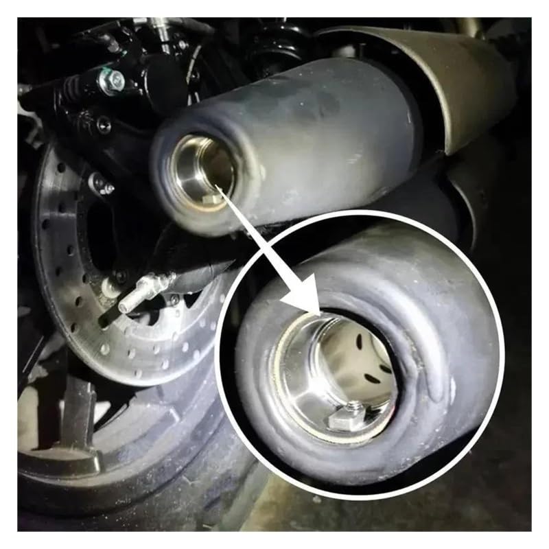 GDPKVATCH (Shop) 20mm 30mm 51mm 60mm Universal Motorcycle Exhaust Silencer