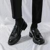 Men's Tassel Loafers: British Style, Big Sizes 38-46, Trendy Casual Leather Business Shoes