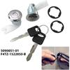 2 Sets Door Lock Cylinder with Keys Fit for Ford Ranger 1993-1994, 1995-1996