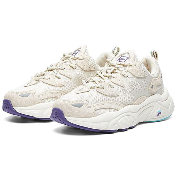 Fila Mars 1.0 Sports Durable Low-Top Casual Shoes Women Sneaker Off-White F12W031122FGT