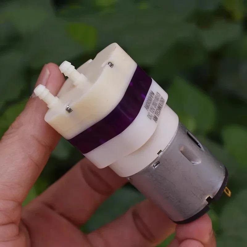 Dc12V 0.53A Membran-Vakuum-Luft-Sauerstoffpumpe Unterdruck-Saugpumpe Hochleistungs-Luftpumpe für Aquarium