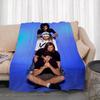 Band T-Tokio Hotel Throw Lightweight 240g Flannel Blanket Soft Skin-friendly for Summer Cooling
