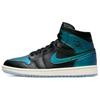 New 1 Mid Iridescent Black Women's BQ6472-009