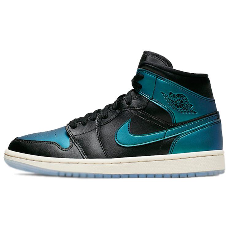 

новые женские JORDAN 1 Mid Iridescent Black 36.5