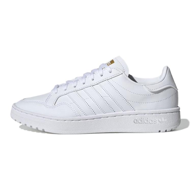 

Adidas Originals Team Court J Abrasion Resistant Abrasion Resistant Low top Kids Skateboarding Shoes White Teenagers EF6809 36