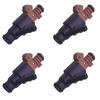 4Pcs Fuel Injector Nozzle for BMW M44 M42 318I 318Is 318Ti Z3 E36 1.9L 1.8L 1994-1999 0280150501 13641247196