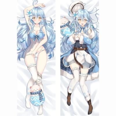 60x180cm Vtuber Yukihana Lamy Dakimakura Pillow Case Hugging Body Pillowcase Bedding Decorating Gift