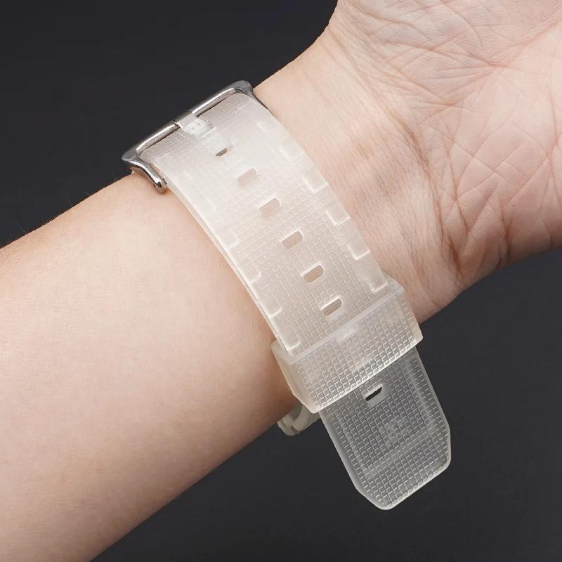 Eik Gummireim For Casio G-Shock GA-2100 GM-2100 Hurtigutløser TPU Resin Herre Sport Dykkerklokkereim Armbånd Tilbehør 16mm