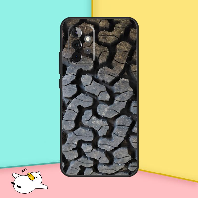 Custodia per Ruota con Battistrada per Samsung Galaxy A16 A06 A26 A36 A56 A53 A32 A52 A33 A13 A55 A35 A15 A14 A34 A54 A17