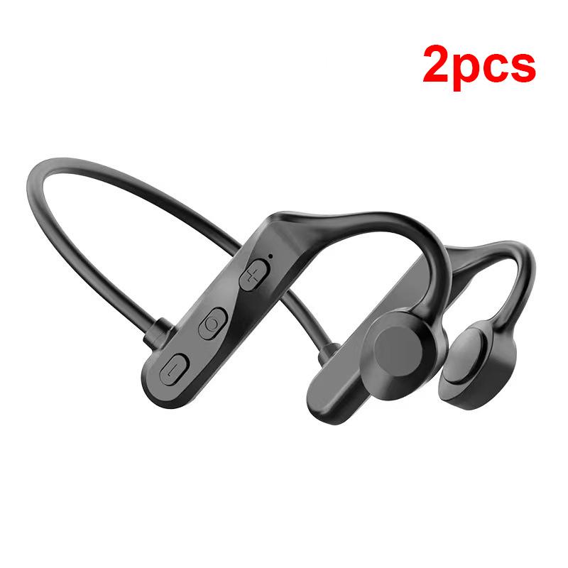 Xiaomi 2pcs Wireless Bluetooth Earphone Neck-Mounted Air-Conduction Bluetooth Headphone Ear-hook Open-type Sports Outdoor Headphone