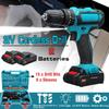 2 Speed 32V 3 IN1 2 Batteries Cordless Drill Impact Drill Power Driver Electric Drill Power Tool  Electric Screwdriver